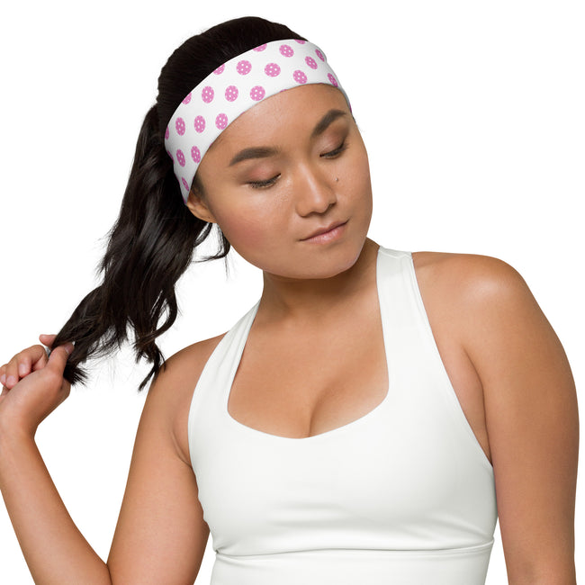 Pink Pickleball Headband