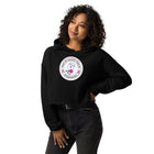 Team Up Against Cancer Women's Crop Hoodie