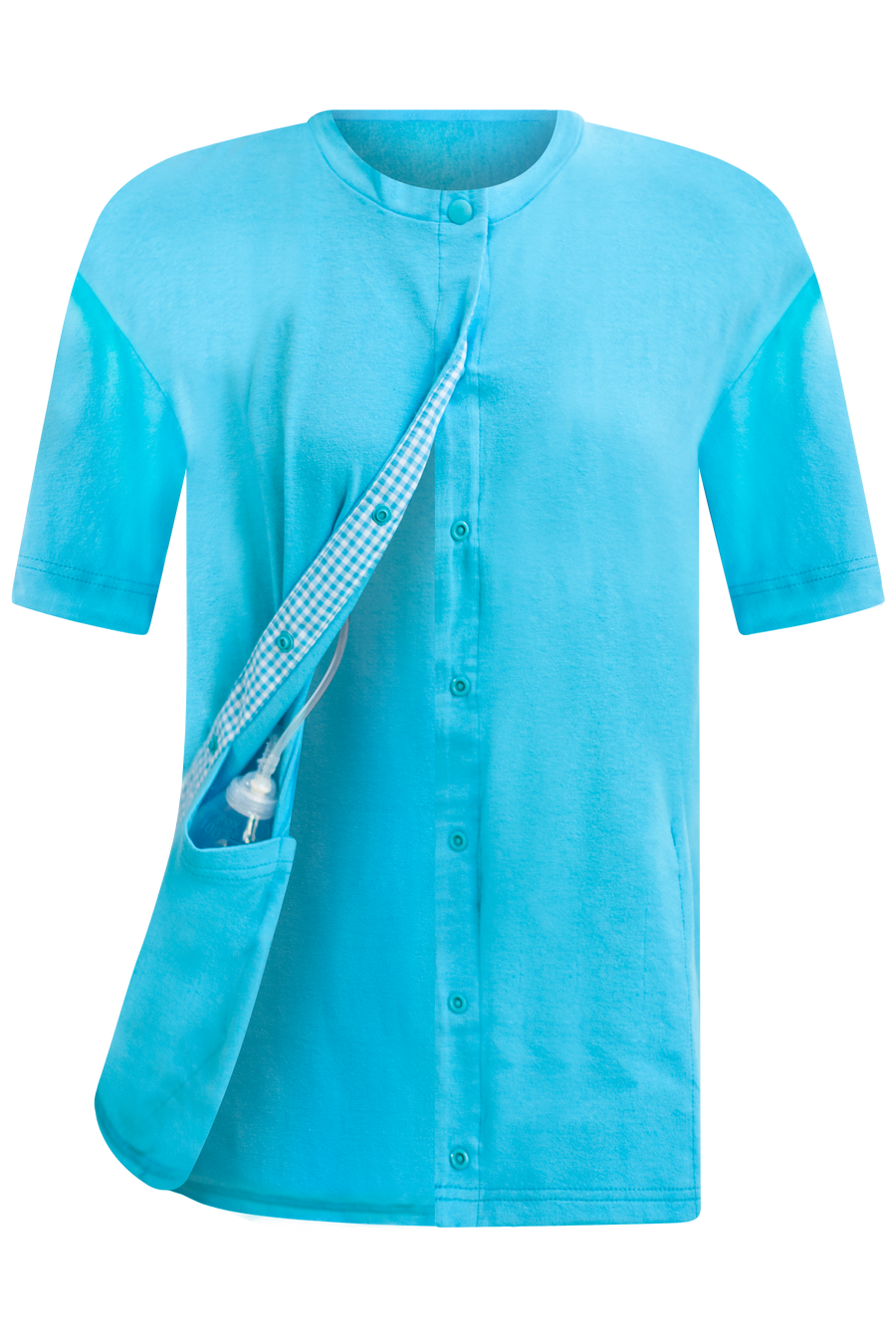 Aqua Breast Cancer Recovery Tee