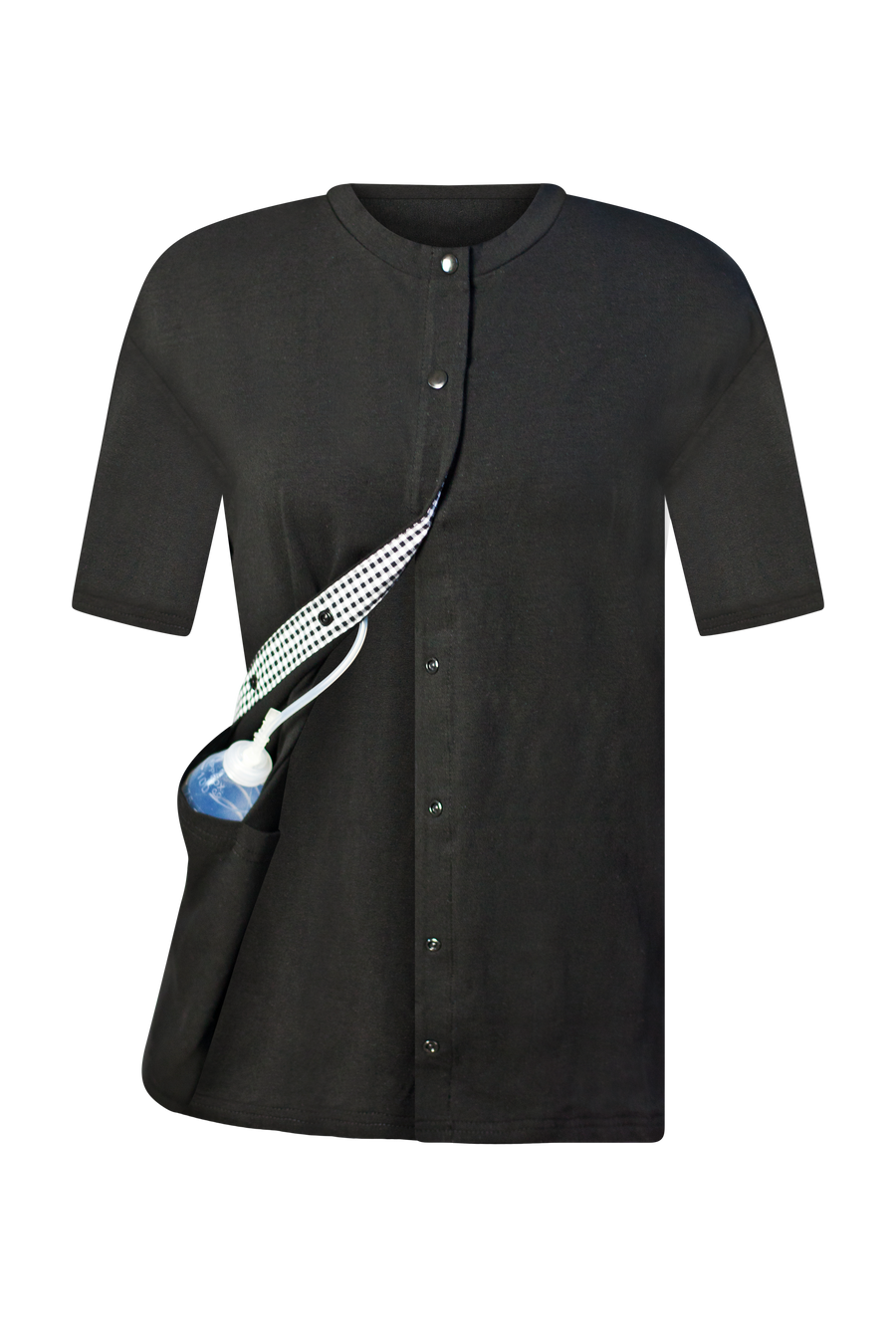 Black Breast Cancer Recovery Tee