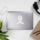 Floral & Butterfly Cancer Awareness Sticker
