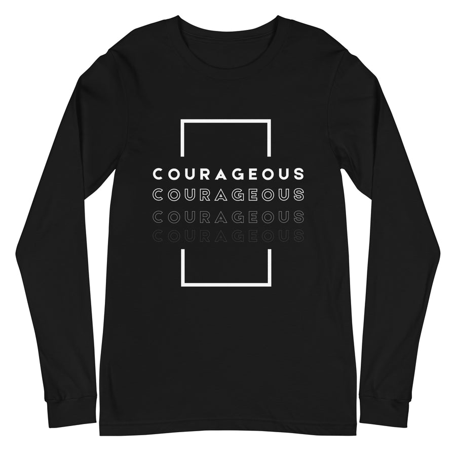 Courageous Graphic Long Sleeve Tee