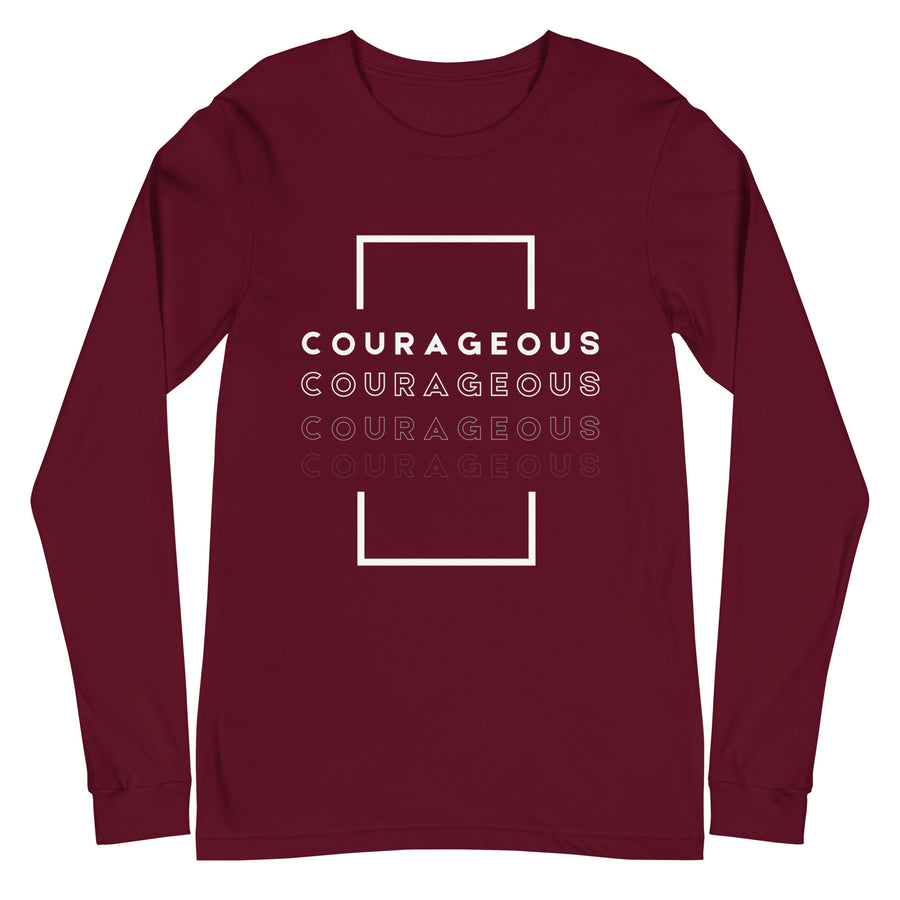 Courageous Graphic Long Sleeve Tee