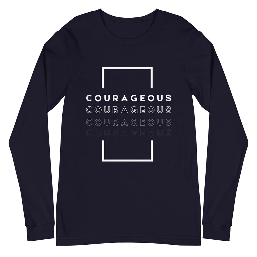 Courageous Graphic Long Sleeve Tee