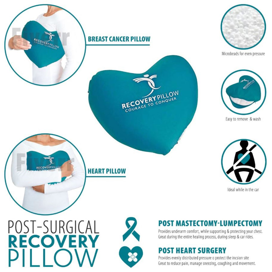 Comfort Pillows for Cancer Patients - Post Surgery Pillows – Courage to  Conquer Cancer