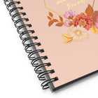 Floral Spiral Notebook- Proverbs 31:25