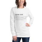 Courage Definition Long Sleeve Tee