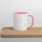 Courage Definition Coffee Mug with Color Accents